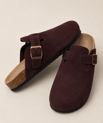 Genuine Suede Clogs