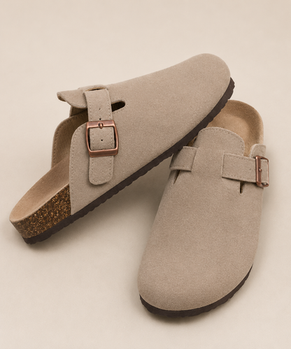 Genuine Suede Clogs
